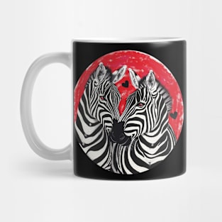 Zebra Love Design Mug